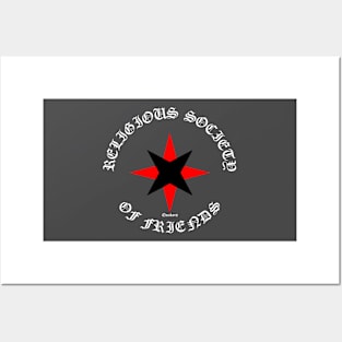 Religious Society Of Friends Quakers Symbol Gothic Posters and Art